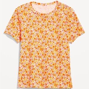 Old Navy EveryWear Crew-Neck Printed T-Shirt EUC Size XL